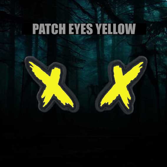 PARCHE 3D EYES AMARILLO