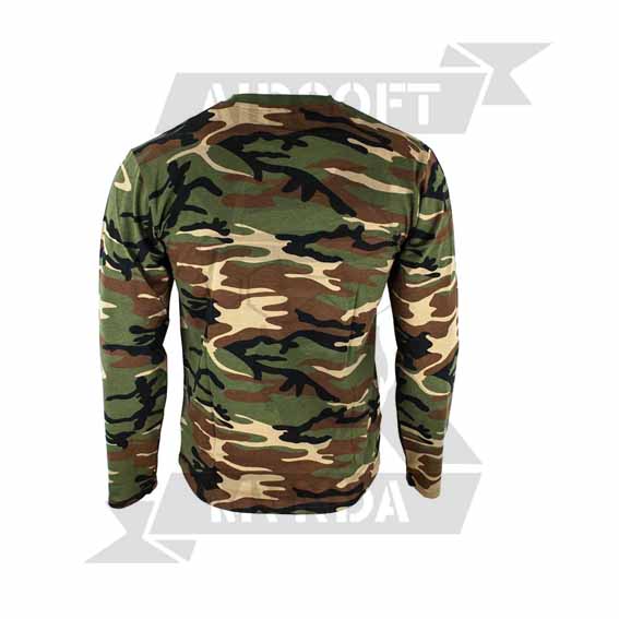 CAMISETA MANGA LARGA CAMO (M) - Imagen 2