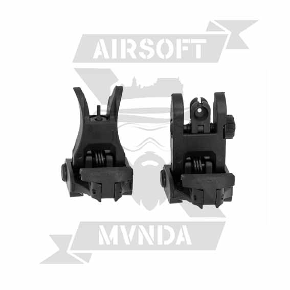 MIRA DELANTERA Y TRASERA ABATIBLES 71L NEGRO