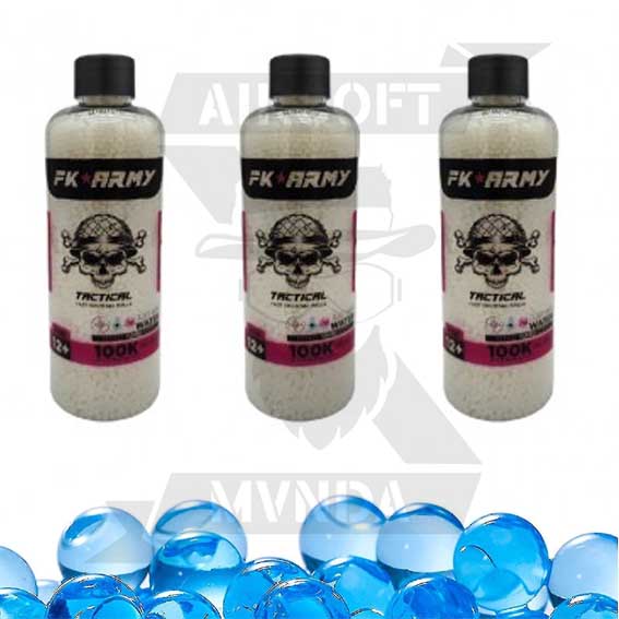 BOTE 100 MIL BOLAS DE GEL DURAS