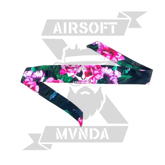BANDANA FLORA ROSAS