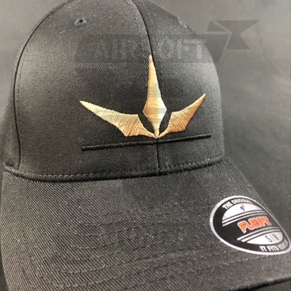 GORRA CURVA SPEEDSOFT ELASTICA NEGRA DORADA (M) - Imagen 2