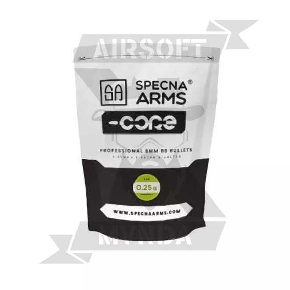 BOLAS SPECNA ARMS CORE BIO 0,25G 1KG 