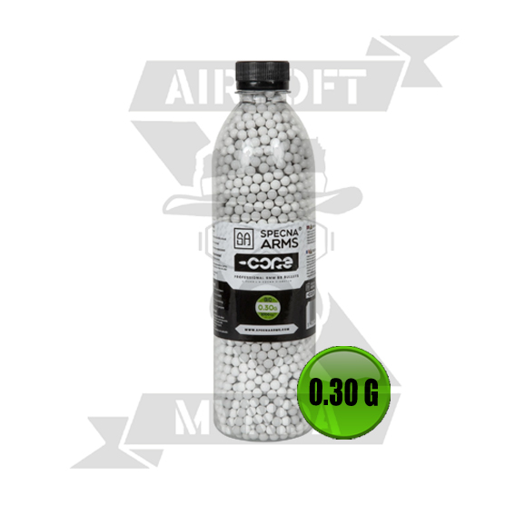 BOLAS SPECNA ARMS CORE BIO 0.25G BOTE 3000PCS BLANCA