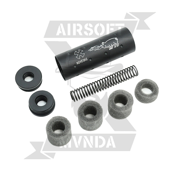 SILENCIADOR FMA STUBBY NOVESKE 107MM NEGRO - Imagen 2