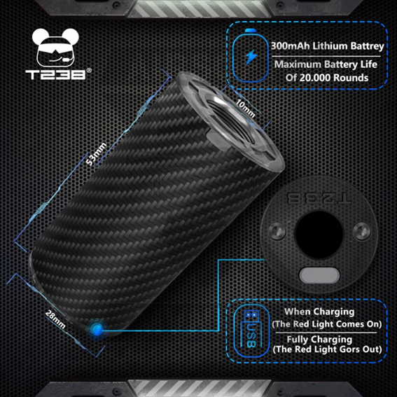 TRAZADOR NANO R&amp;amp;G T238 NEGRO - Imagen 5