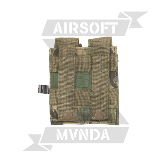 POUCH PORTACARGADOR PISTOLA DOBLE MAX MOLLE MULTICAM - Imagen 2