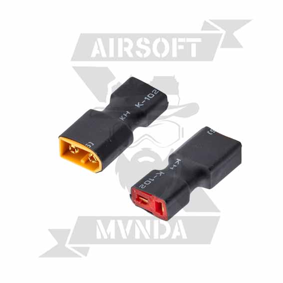 ADAPTADOR XT60 MACHO A T-DEAMS HEMBRA 