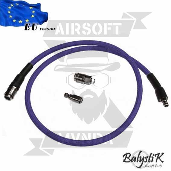 LINEA HPA BALYSTIK EU MORADA + TETINA MACHO EU + ACOPLADOR 1/8 NPT MACHO EU