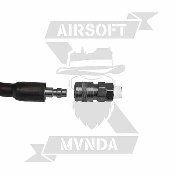 LINEA HPA BALYSTIK EU ROJO + TETINA MACHO EU + ACOPLADOR 1/8 NPT MACHO EU - Imagen 2