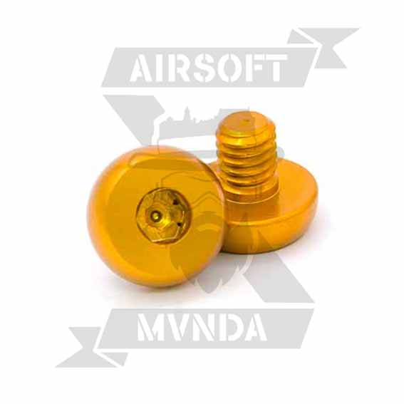 TORNILLO GRIP AIP ALUMINIO CNC 7075 PARA TM 5.1/4.3 DORADO - Imagen 2