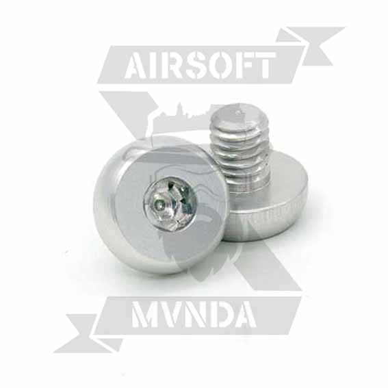 TORNILLO GRIP AIP ALUMINIO CNC 7075 PARA TM 5.1/4.3 PLATA