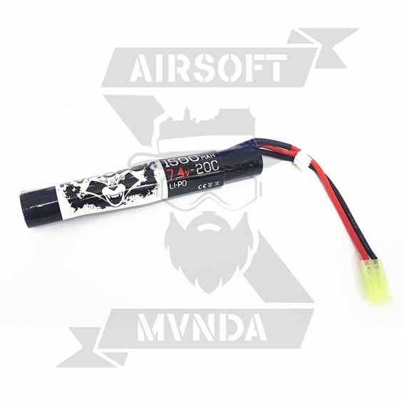 BATERIA RACCOON LIPO 7,4V 1500MAH 20C Stick
