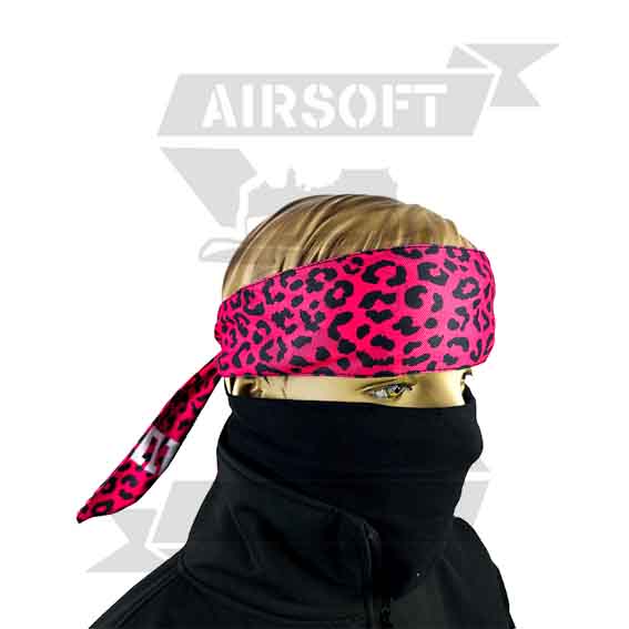 BANDANA SPEEDSOFT PINK LEOPARD - Imagen 2