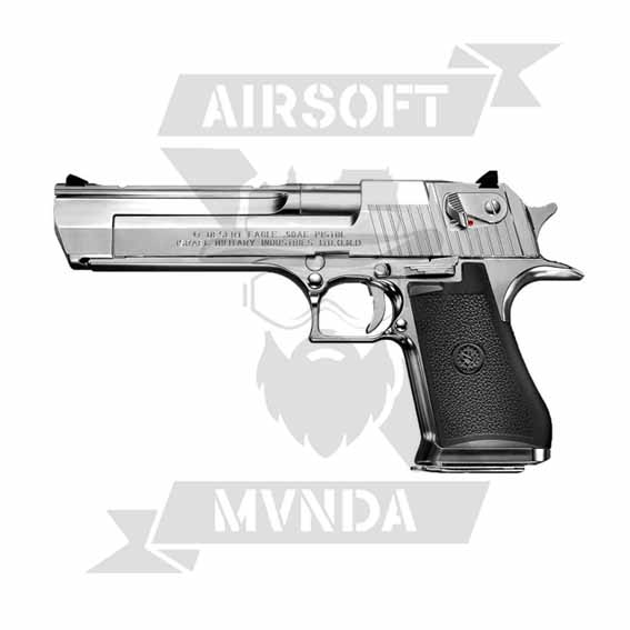 PISTOLA TOKIO MARUI DESERT EAGLE .50 AE GAS PLATA