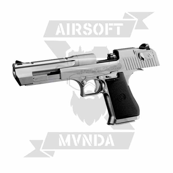 PISTOLA TOKIO MARUI DESERT EAGLE .50 AE GAS PLATA - Imagen 2