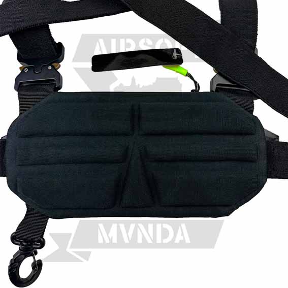CHEST RIG SPEEDSOFT NEGRO - Imagen 2