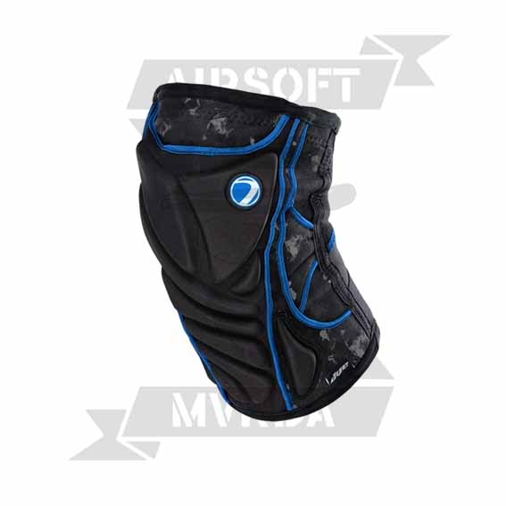 RODILLERAS DYE PERFORMANCE NEGRA/AZUL (S)