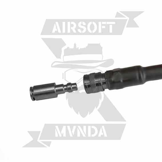 LINEA HPA BALYSTIK US ROJA + TETINA MACHO US + ACOPLADOR 1/8 NPT MACHO US - Imagen 3