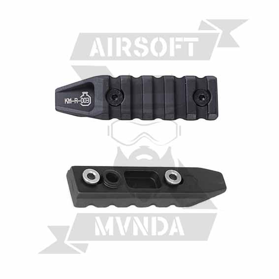 JUEGO DE 2 RIELES 20MM 3 &amp;quot;PARA KEYMOD ARES [AR-R03]