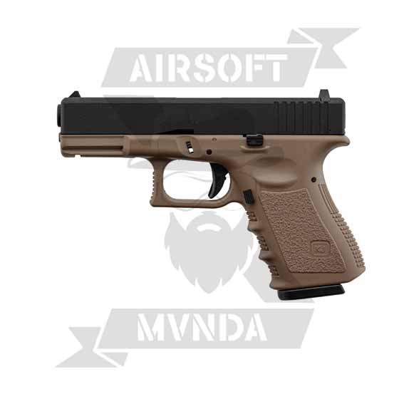 KP-23 KJ WORKS GAS CORREDERA METAL TAN