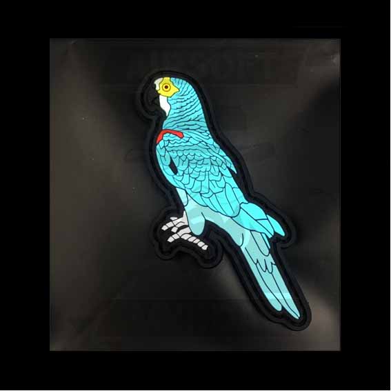 PARCHE LORO AZUL - Imagen 2