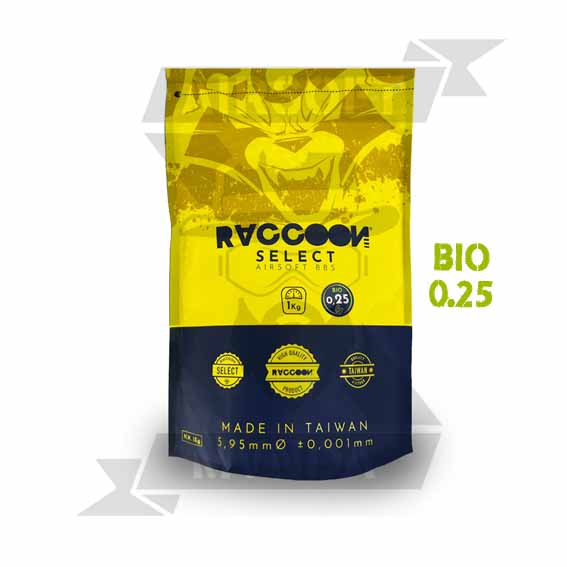 BIO RACCOON SELECT BBS BIO 0.25G 1KG