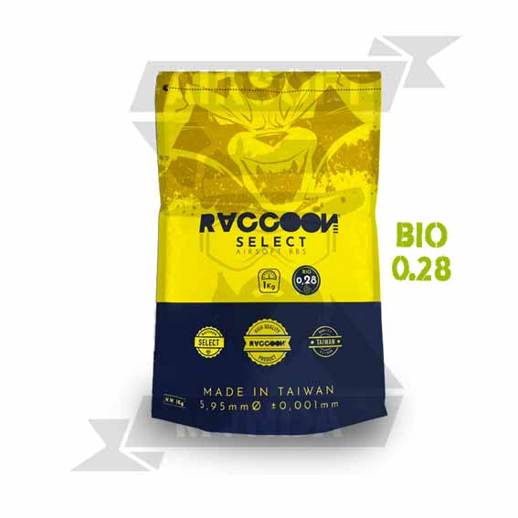BIO RACCOON SELECT BBS BIO 0.28 1KG - Imagen 2