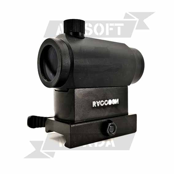 RED DOT RACCOON T1 QD NEGRA - Imagen 2