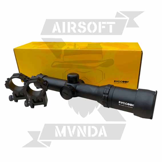 VISOR RACCOON 1-4*24 SCOUT NEGRO