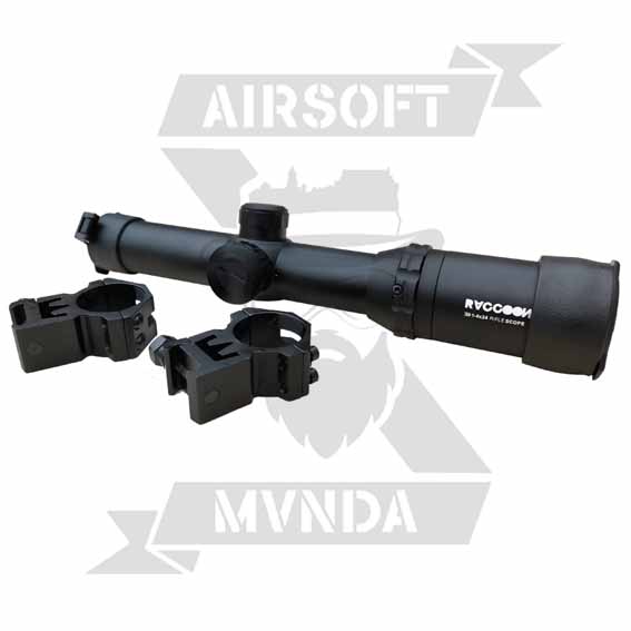 VISOR RACCOON 1-4*24 SCOUT NEGRO - Imagen 2