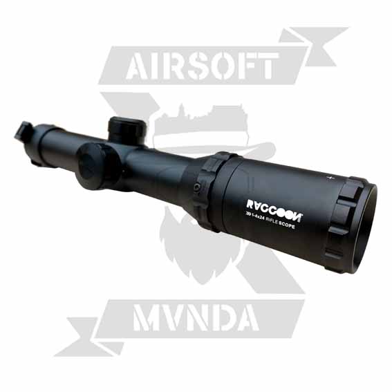 VISOR RACCOON 1-4*24 SCOUT NEGRO - Imagen 4