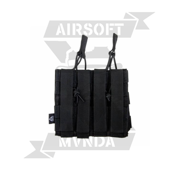 PORTACARGADOR DOBLE M4 NEGRO DELTA TACTICS - Imagen 2