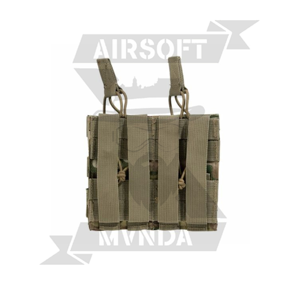 PORTACARGADOR DOBLE M4 MULTICAM DELTA TACTICS - Imagen 2