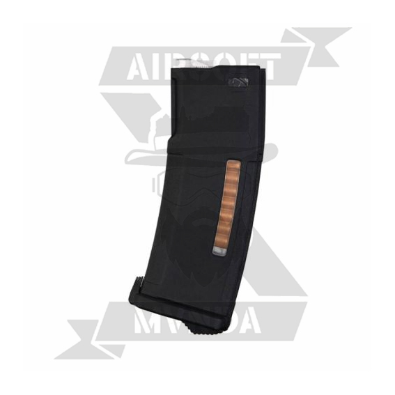 CARGADOR SAIGO DEFENSE POLIMERO AEG M4 150 RDS NEGRO 
