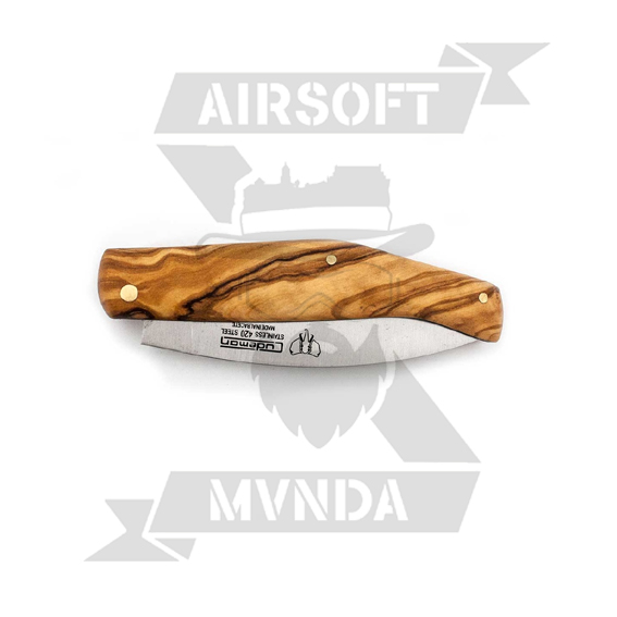 NAVAJA CUDEMAN CAMPERA 9CM MADERA - Imagen 2