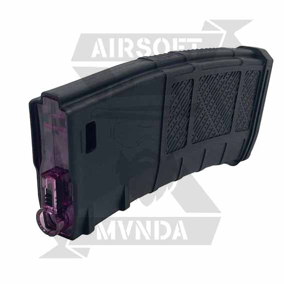 CARGADOR AMAROK MIDCAP M4 POLIMERO 250 BBS FAST FEED NEGRO/MORADO - Imagen 2