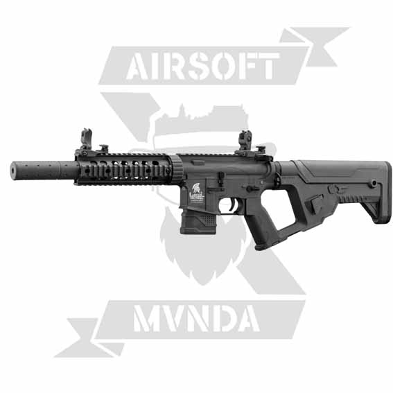 FUSIL LANCER TACTICAL AEG LT-15 ALPHA COMBO NEGRA - Imagen 4