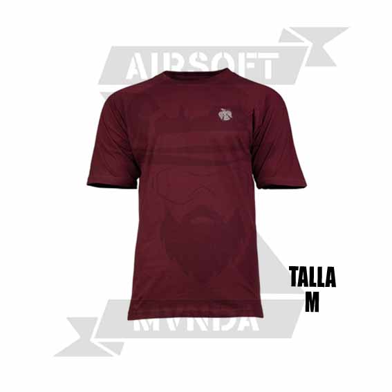 MIDGARD CAMISETA THE RAVEN ROJO (M)