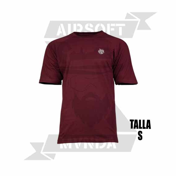 MIDGARD CAMISETA THE RAVEN ROJO (S)