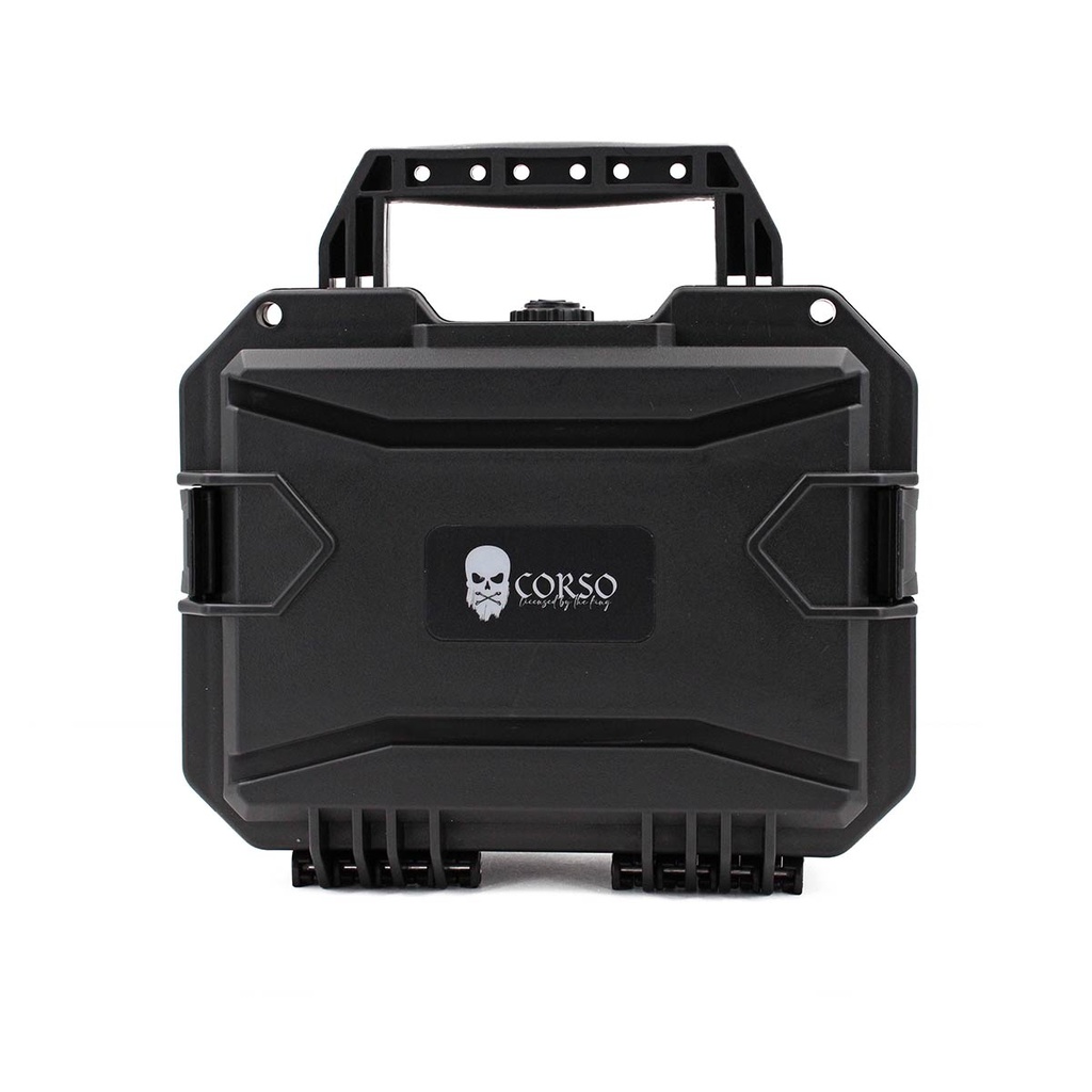 MALETIN CORSO PISTOLA RIGIDO CORSAIR 30CM NEGRO