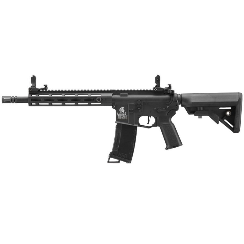 FUSIL LANCER TACTICAL AEG HELLION GEN3 ETU 10&amp;quot; NEGRA