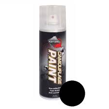 PINTURA PUFF DINO CAMO 220ml NEGRO