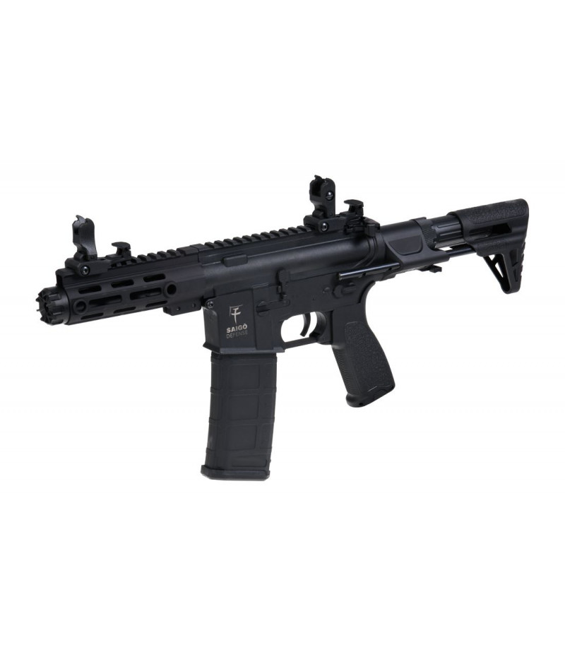 FUSIL SAIGO DEFENSE RONIN AEG COMBO NEGRA - Imagen 5