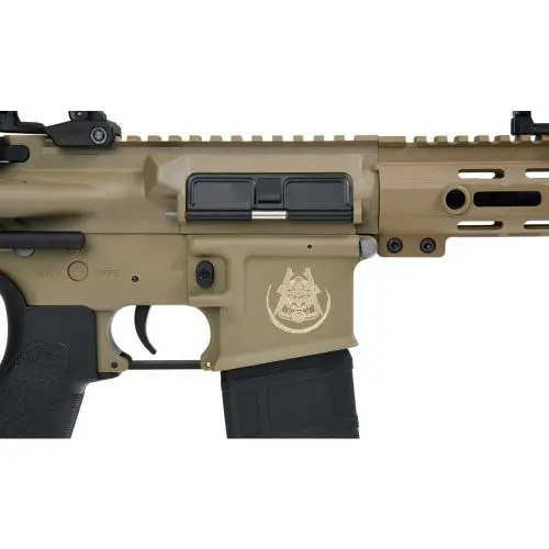 FUSIL SAIGO DEFENSE RONIN AEG COMBO TAN - Imagen 5