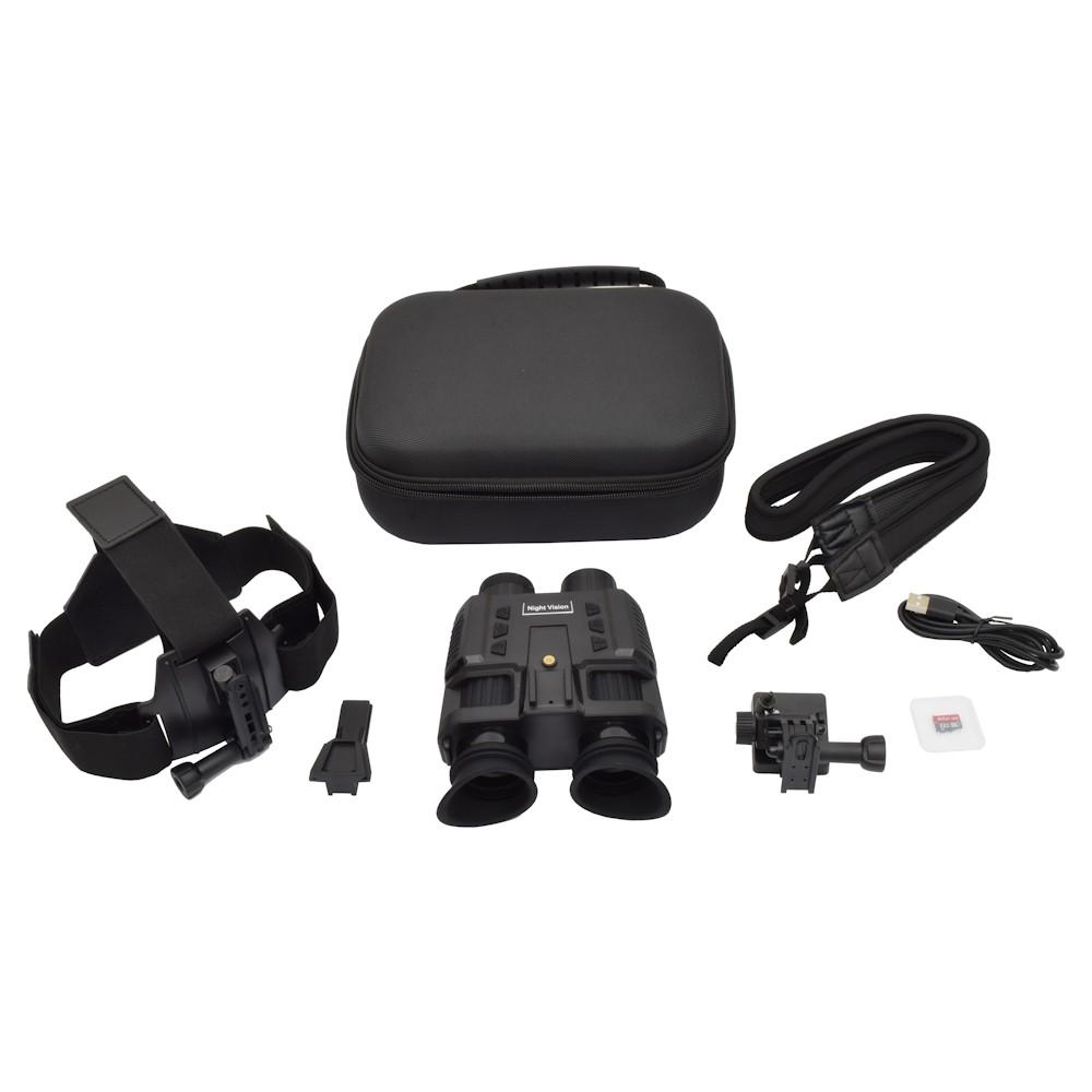 VISOR NOCTURNO JS-TACTICAL BINOCULAR ZOOM DIGITAL 1X-8X LENTE 25MM - Imagen 6