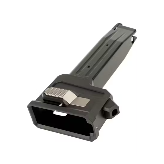 ADAPTADOR HPA LANCER TACTICAL ALUMINIO PARA HI-CAPA 5.1 NEGRO - Imagen 2