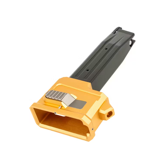 ADAPTADOR HPA LANCER TACTICAL ALUMINIO PARA HI-CAPA 5.1 DORADO - Imagen 2