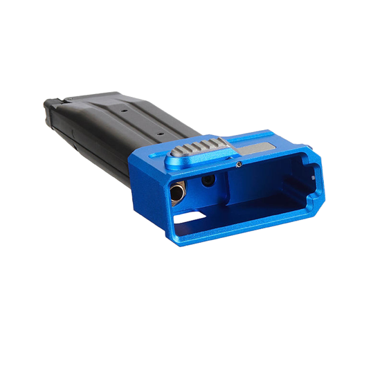 ADAPTADOR HPA LANCER TACTICAL ALUMINIO PARA HI-CAPA 5.1 AZUL - Imagen 3