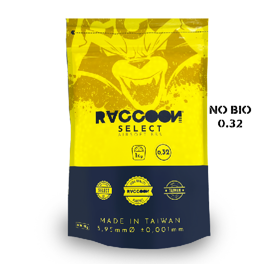 RACCOON SELECT BBS 0.32 1KG NO BIO